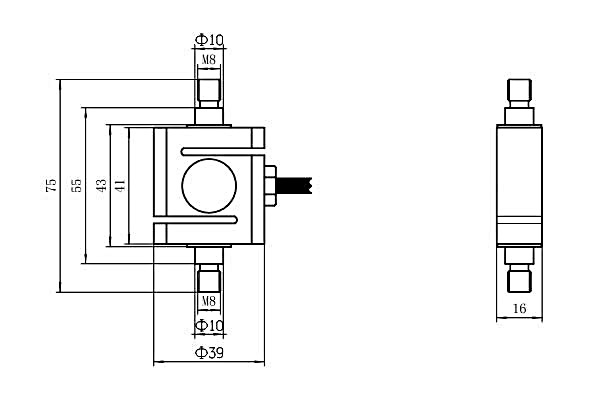 LZ-WS4微型拉压力传感器