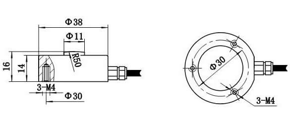 LZ-WX3微型测力传感器(图1)